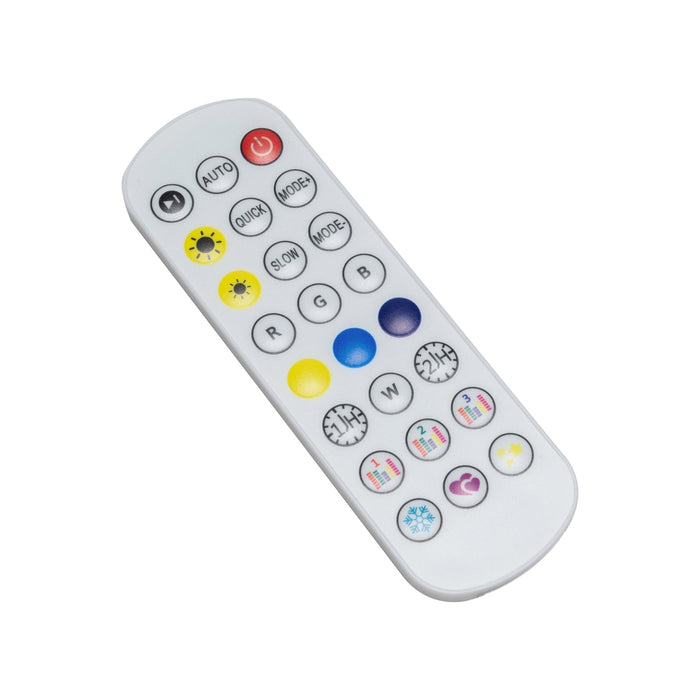 Handheld remote control.