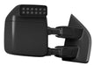 CAD graphic of 2017-2022 Ford Super Duty LED Off-Road Side Mirror Ditch Lights installed