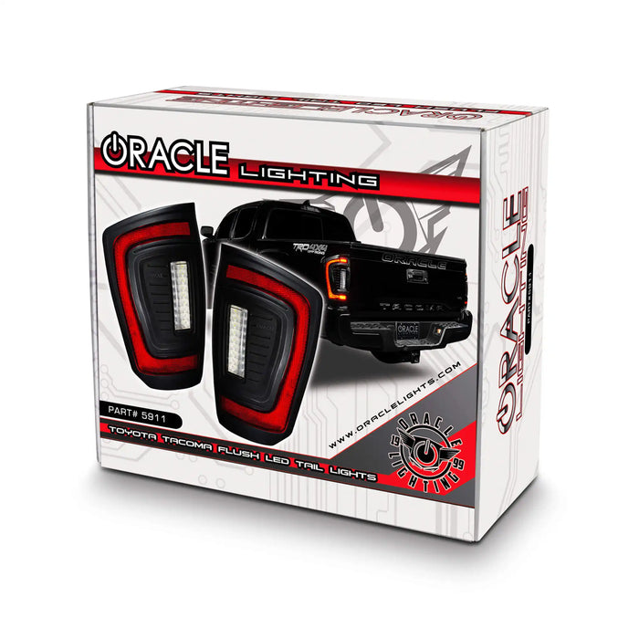 Packaging for Flush Style LED Tail Lights for 2016-2023 Gen 3 Toyota Tacoma