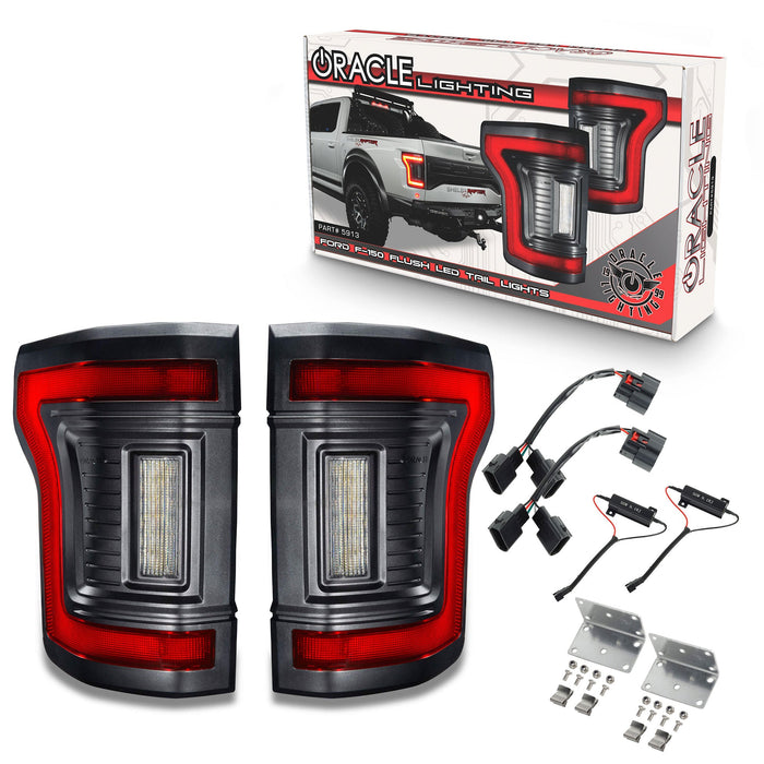 ORACLE Lighting Flush Style LED Tail Lights for 2015-2020 Ford F-150