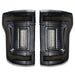 Front view of Tinted Flush Style LED Tail Lights for 2015-2020 Ford F-150