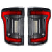 Front view of Flush Style LED Tail Lights for 2015-2020 Ford F-150