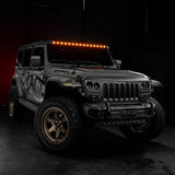 ORACLE Lighting Integrated Windshield Roof LED Light Bar System for Jeep Wrangler JL & Gladiator JT