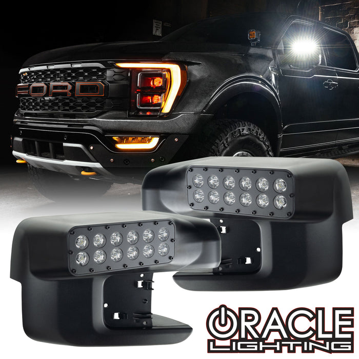 ORACLE Lighting 2021-2025 Ford F-150 LED Off-Road Side Mirror Ditch Lights