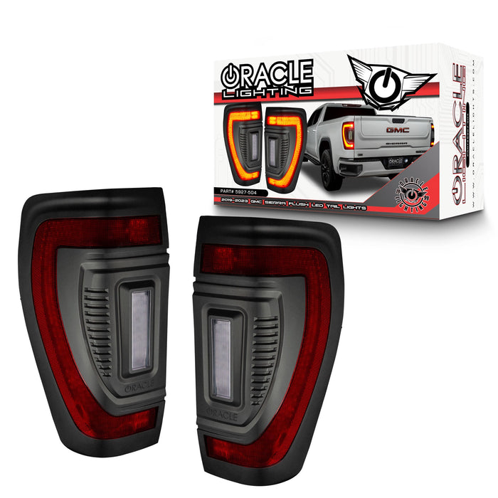 ORACLE Lighting Flush Style LED Tail Lights for 2019-2023 GMC Sierra - PRE-ORDER