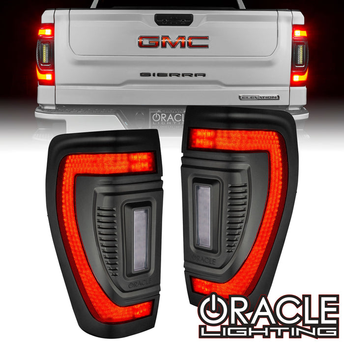 ORACLE Lighting Flush Style LED Tail Lights for 2019-2023 GMC Sierra - PRE-ORDER