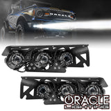 ORACLE Lighting 2021-2024 Ford Bronco Off Road LASER Auxiliary Lights + LED Fog Light Kit for Steel Bumper