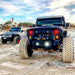 Jeep Wrangler JK with LED Off-Road Side Mirrors installed.