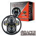 5.75" 40W Replacement LED Headlight - Chrome Bezel