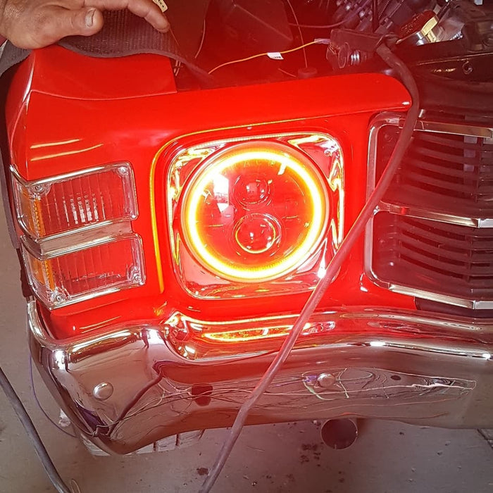 7" High Powered LED Headlights