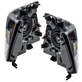 Rear view of 2007-2013 Chevrolet Avalanche Pre-Assembled Halo Headlights