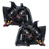 Rear view of 2007-2013 Chevrolet Avalanche Pre-Assembled Halo Headlights