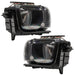 Angled view of 2010-2013 Chevrolet Camaro Non RS Pre-Assembled Headlights - Dynamic ColorSHIFT