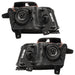 Rear view of 2010-2013 Chevrolet Camaro Non RS Pre-Assembled Halo Headlights