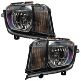 2010-2013 Chevrolet Camaro Non RS Pre-Assembled Headlights - Dynamic ColorSHIFT