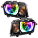 2010-2013 Chevrolet Camaro Non RS Pre-Assembled Headlights - Dynamic ColorSHIFT