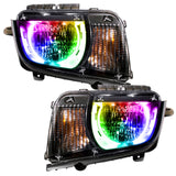 2010-2013 Chevrolet Camaro Non RS Pre-Assembled Headlights - Dynamic ColorSHIFT