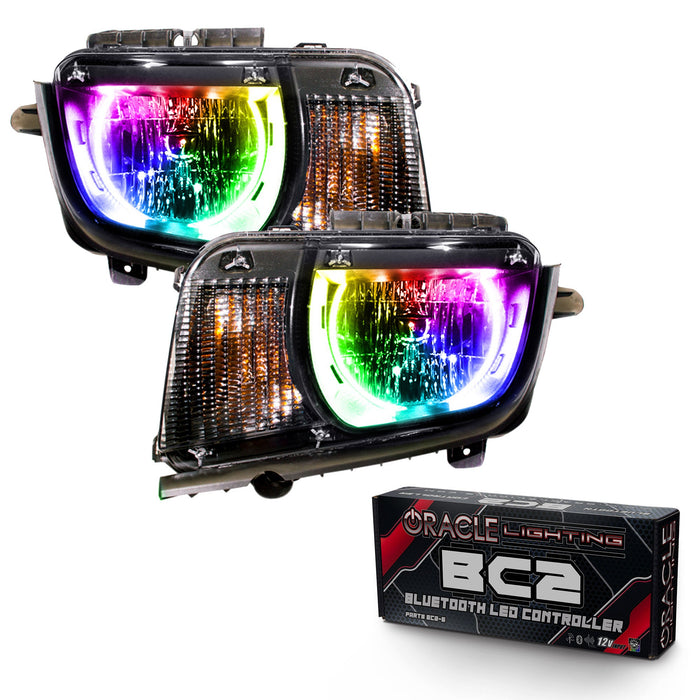 2010-2013 Chevrolet Camaro Non RS Pre-Assembled Halo Headlights