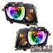 2010-2013 Chevrolet Camaro Non RS Pre-Assembled Headlights - Dynamic ColorSHIFT