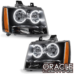 2007-2014 Chevrolet Tahoe Pre-Assembled Halo Headlights