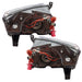 Rear view of 2007-2012 Dodge Caliber Pre-Assembled Headlights - Chrome