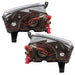 Rear view of 2007-2012 Dodge Caliber Pre-Assembled Headlights - Chrome