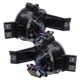 Rear view of 2002-2005 Dodge Ram Pre-Assembled Halo Fog Lights