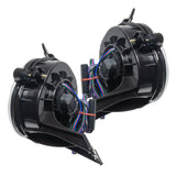 Side view of 2002-2005 Dodge Ram Pre-Assembled Halo Fog Lights