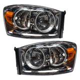 2007-2008 Dodge Ram Pre-Assembled Halo Headlights