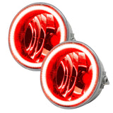 2006-2010 Ford F-150 Pre-Assembled Halo Fog Lights with red LED halo rings.