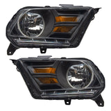 2010-2014 Ford Mustang Pre-Assembled Headlights (Non-HID)