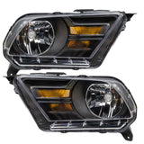 2010-2014 Ford Mustang Pre-Assembled Headlights (Non-HID)