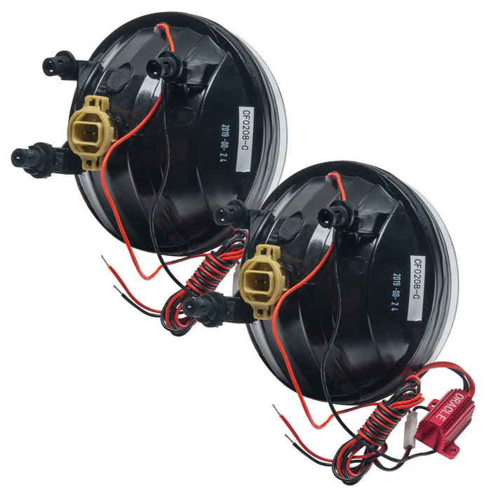 Rear view of 2007-2013 GMC Sierra Pre-Assembled Fog Lights