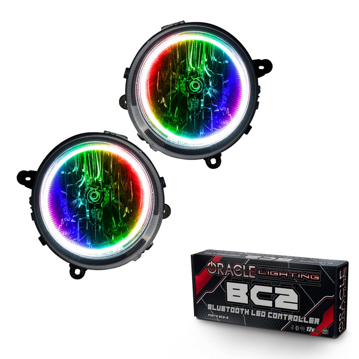 2007-2010 Jeep Compass Pre-Assembled Halo Headlights