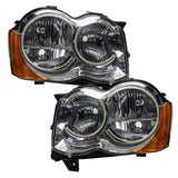 2008-2010 Jeep Grand Cherokee Pre-Assembled Headlights-Non HID