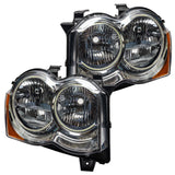 2008-2010 Jeep Grand Cherokee Pre-Assembled Headlights-Non HID