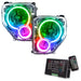2008-2012 Jeep Liberty Pre-Assembled Halo Headlights with 2.0 Controller.