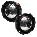 Rear view of 2007-2016 Jeep Wrangler JK Pre-Assembled Headlights