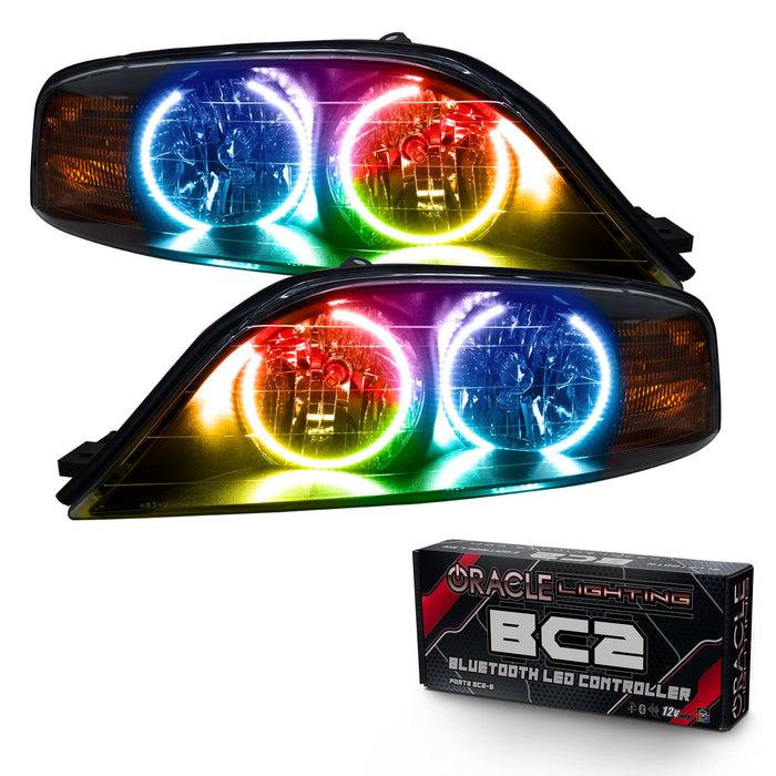 2000-2002 Lincoln LS Pre-Assembled Halo Headlights