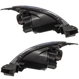 Side view of 2004-2009 Mazda 3 Pre-Assembled Halo Headlights - Hatchback/Halogen Style