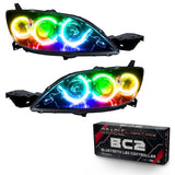 ORACLE Lighting 2004-2009 Mazda 3 Pre-Assembled Halo Headlights - Hatchback/Halogen Style