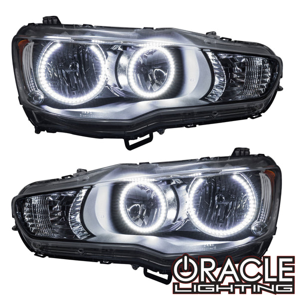 2008-2017 Mitsubishi Lancer Pre-Assembled Halo Headlights