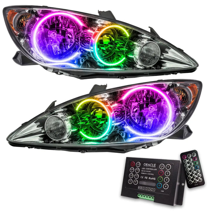 2005-2006 Toyota Camry Pre-Assembled Halo Headlights with 2.0 Controller.