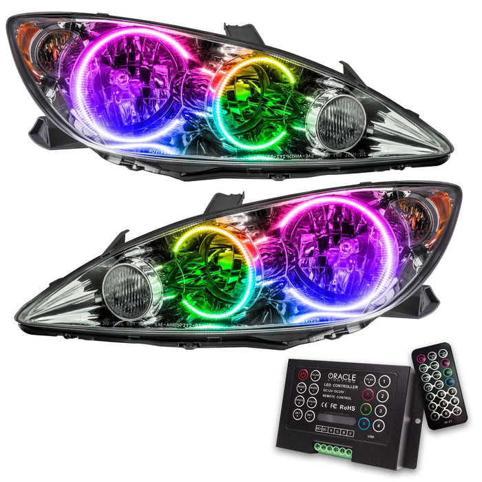 2005-2006 Toyota Camry Pre-Assembled Halo Headlights with 2.0 Controller.
