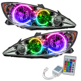 2005-2006 Toyota Camry Pre-Assembled Halo Headlights with Simple Controller.