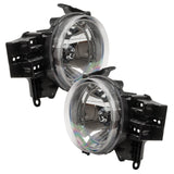 Angled view of 2007-2014 Toyota FJ Cruiser Pre-Assembled Headlights