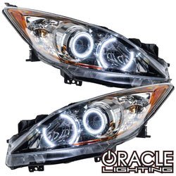 2010-2013 Mazda 3 Pre-Assembled Headlights - Halogen