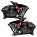 Rear view of 2011-2013 Dodge Durango Pre-Assembled Headlights Non-HID - Chrome Housing