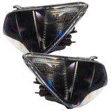 2001-2005 Lexus IS300 Pre-Assembled Halo Headlights-HID-Black Housing