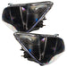 2001-2005 Lexus IS300 Pre-Assembled Halo Headlights-HID-Black Housing